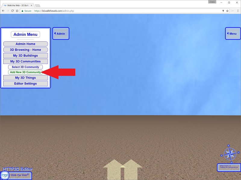 Add New 3D Community