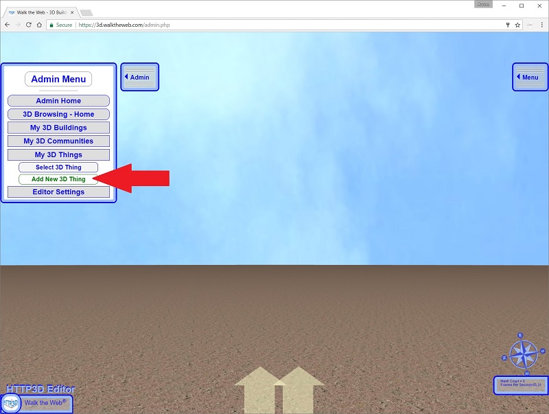 Add New 3D Thing