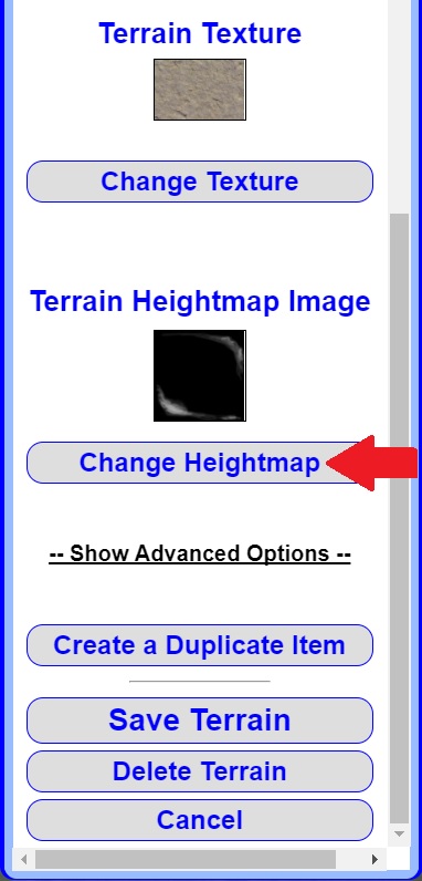 Change Heightmap Image