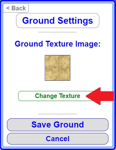 Edit Ground Settings