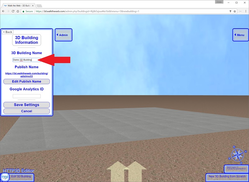 Name Your 3D Building