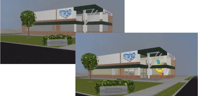3D Browsing: Loading and Unloading 3D Building Content as you walk!