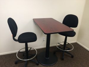 High Tables and Drafting Chairs