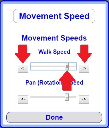 Movement Speeds