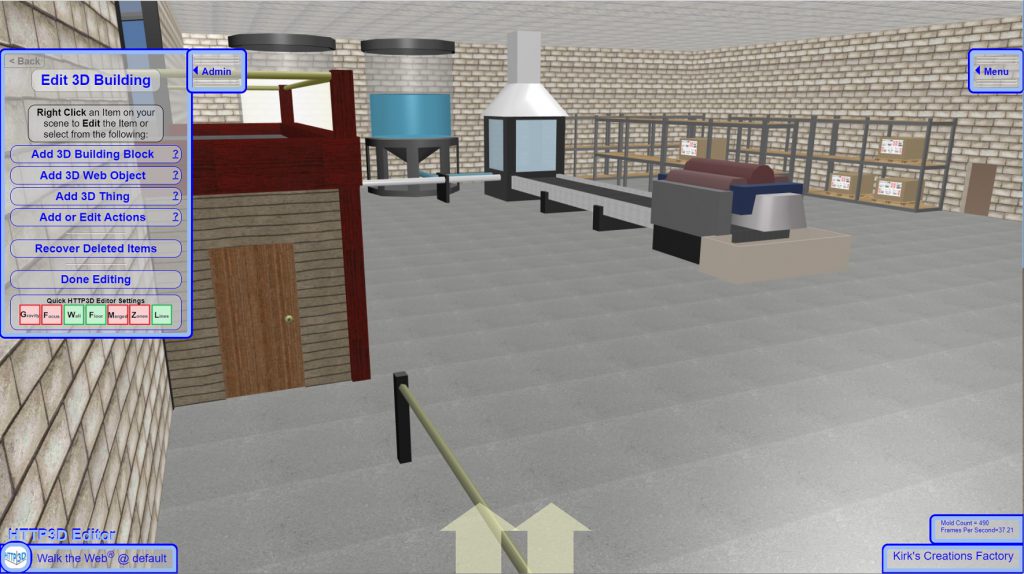 Edit a 3D Building with 3D CMS