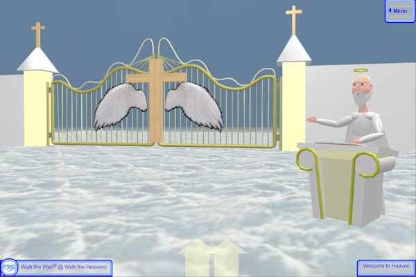 St Peter and the Pearly Gates