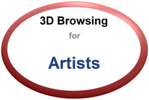 3D Browsing for Artists