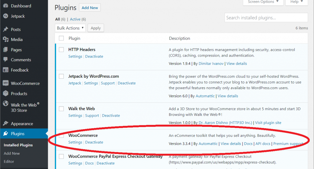 WooCommerce Plugin