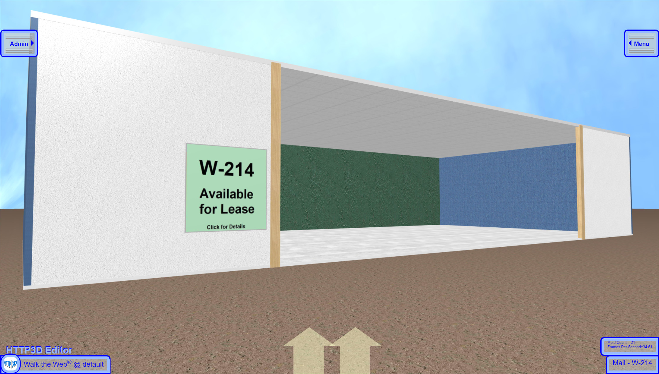 Mall 3D Store Space
